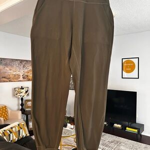 Lululemon Olive Green Jogger Pants
